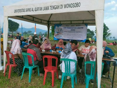 Cek Kesehatan Gratis Grand opening CFD Jalan Lingkar Selatan Kertek