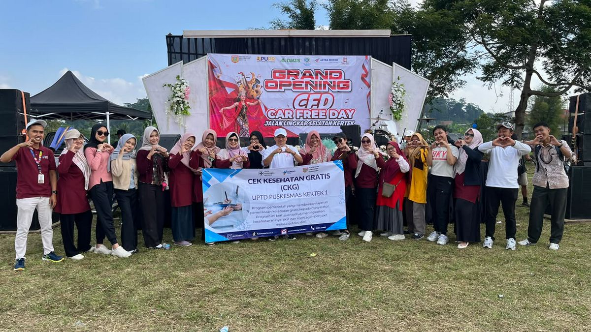 Cek Kesehatan Gratis Grand opening CFD Jalan Lingkar Selatan Kertek