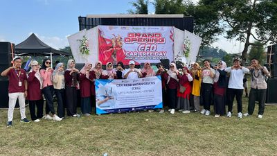 Cek Kesehatan Gratis Grand opening CFD Jalan Lingkar Selatan Kertek